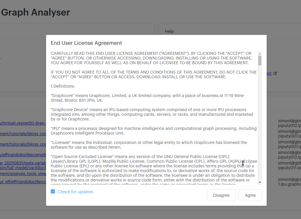 End User License Agreement