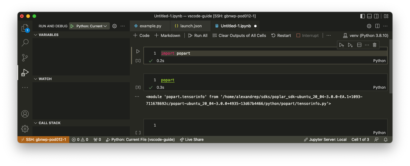 Jupyter in VS Code